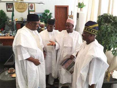 ganduje7 Photos: Buhari, Governors storm Kano to celebrate wedding of Ganduje’s daughter