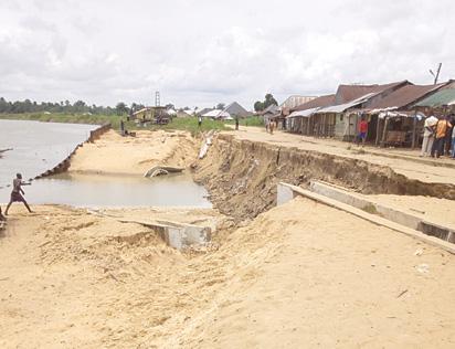 landslide Villagers flee as landslide wrecks havoc in Delta community
