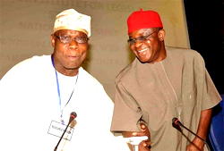 Mark showers encomium on Obasanjo at 81