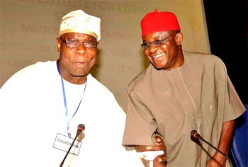 Mark showers encomium on Obasanjo at 81