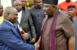Imo state needs 20 universities,  Okorocha tells Lazarus Muoka