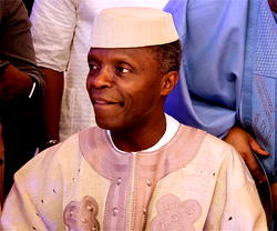 Osinbajo hails senator on deep sea port flags off, constituency’s devt