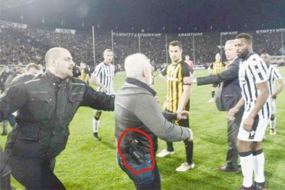 paok1 e1520848554960 Greece vows ‘bold decisions’ on soccer after PAOK boss enters field armed