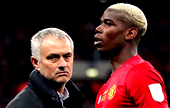 Pogba not to captain Man Utd again under Mourinho