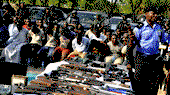Photos:  48 suspected Armed Robbers from Niger State