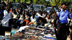 Photos:  48 suspected Armed Robbers from Niger State