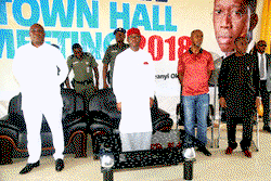 Okowa holds town hall Meetings in Bomadi, Ughelli