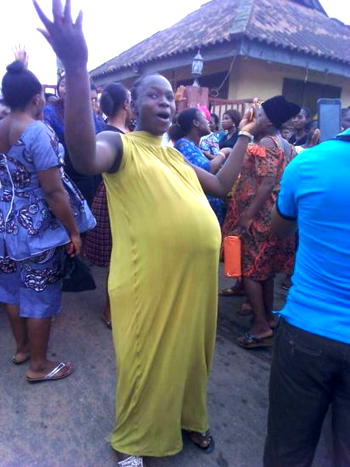 Women protest, say  our husbands abandon us for over 6 yrs power outage