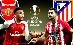 Arsenal face Atletico Madrid in Europa League semi-final