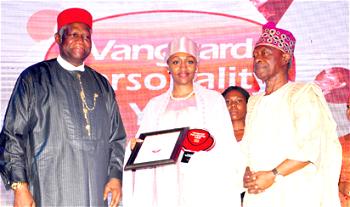 Aisha Buhari dedicates Vanguard Personality of The Year Award  to Nigerians