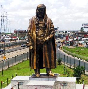 FAWEHINMI STATUE3 June 12, Democracy Day: General calm as police stops protesters in Ojota