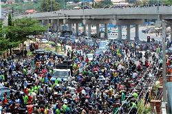 Commotion in Abakaliki as Okada riders protest