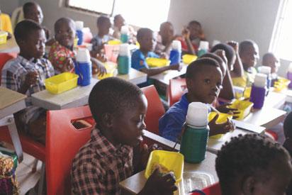 Feeding34 876,000 pupils for free feeding in Katsina