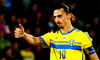 Ibrahimovic missing as Sweden name World Cup squad