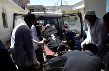 Suicide attack on Kabul voter registration centre kills 57