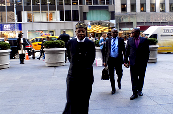 In US, Lai Mohammed speaks on Buhari’s achievements