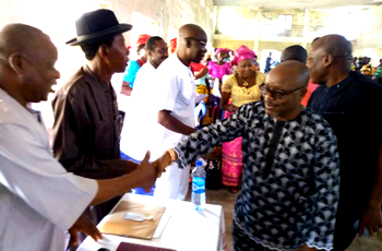 Okpe – Isoko rainstorm: Ogwah visits victims