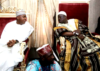Offa Robbery : Saraki visits Offa monarch