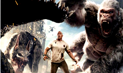 The Rock honours Christian Okoye, Nigerian-American football legend in ‘Rampage’