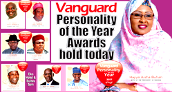 Watch live proceedings from Vanguard Personality of the year 2017