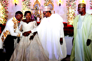 Faces at Boss Mustapha’s daughter’s wedding