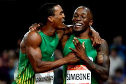 Commonwealth Games 2018: Simbine stuns Blake to win 100m gold