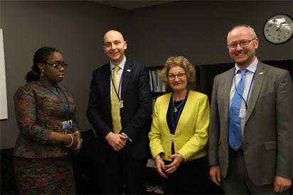 Photo: Adeosun, Emefiele, Elumelu, others at IMF/World Bank meeting