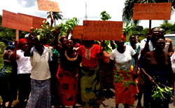 80,000 barrels of crude lost as protesters shutdown flow stations