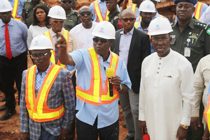 Okowa inspects multi-billion Naira projects in Asaba