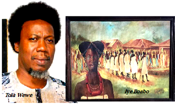 Tola Wewe’s stolen work, Iye Boabo, surfaces in Arthouse after 29 years