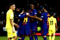 Dembele double edges Barca closer to unbeaten season