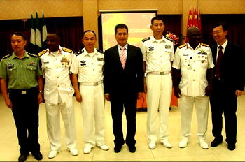 Chinese frigate, Yancheng arrives Nigeria for 2018 Maritime exercise, conference