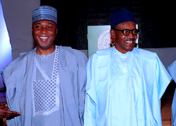 Photos: Buhari, Saraki, others at 2018 Democracy Day Lecture