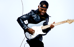 I played guitar for different churches to improve my skills and as backup hustle- Fiokee