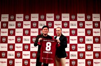 Barcelona icon Iniesta joins Vissel Kobe in historic Japan deal