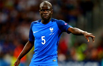 Kante ‘has 15 lungs’ says French teammate Pogba