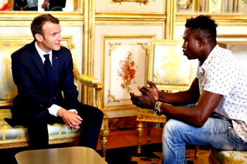 ‘Spiderman’ of Paris: folk hero fresh off migrant trail
