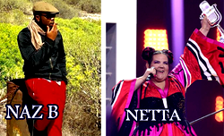 2018 Eurovision winner, Israeli’s ‘Netta’ jacked my ‘Chicken Dab Style’, cries Nigerian Swiss based rapper ‘Naz B