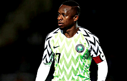 2018 FIFA WC: Onazi praises Rohr for fast recovery from injury