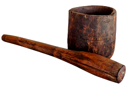 Son smashes father’s head with pestle