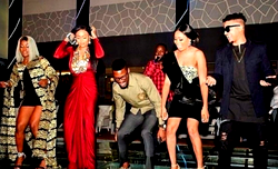 Flavour thrills Abuja revelers at The Dome bowling challenge