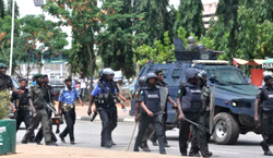 Police beef up security at Rivers INEC office