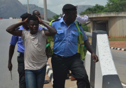 Police arrest suspected armed robber who operate in military uniform
