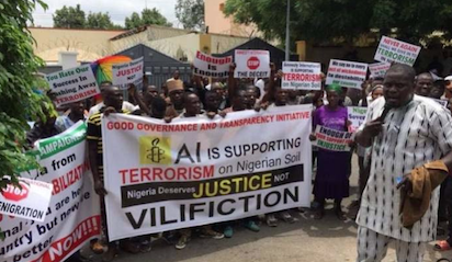 Presidency, Army battle Amnesty International