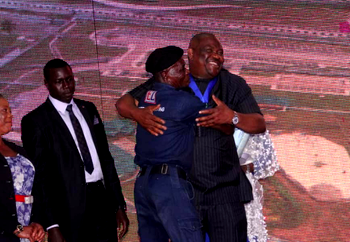 Wike honours Secondus, deceased security personnel