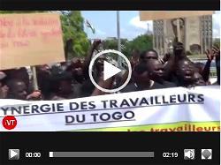 Video: Trade union protest alleged President Faure’s anti labour policies in Togo