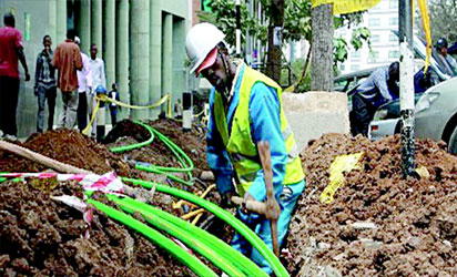 •Laying broadband cable to extend services to the rural areas, a major problem in Nigeria