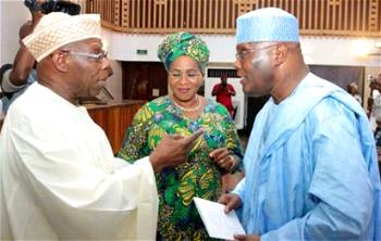 Photos: Obasanjo, Atiku, others at Abraham Adesanya Memorial Symposium