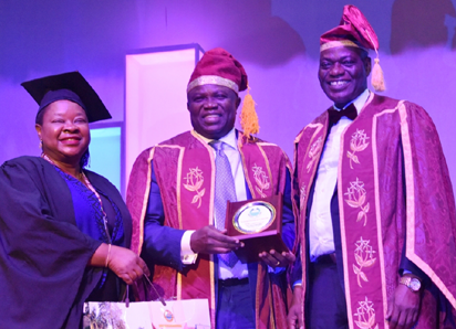 Ambode Unilag Alumni in the center.