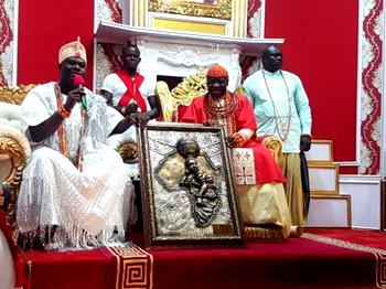Ogiame beat me to something , —Ooni Of Ife